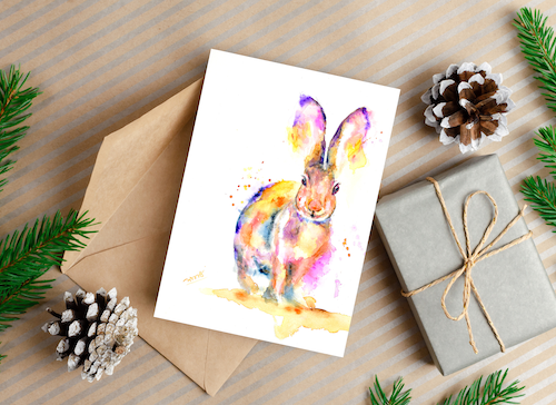 Bunny Birthday Greeting card