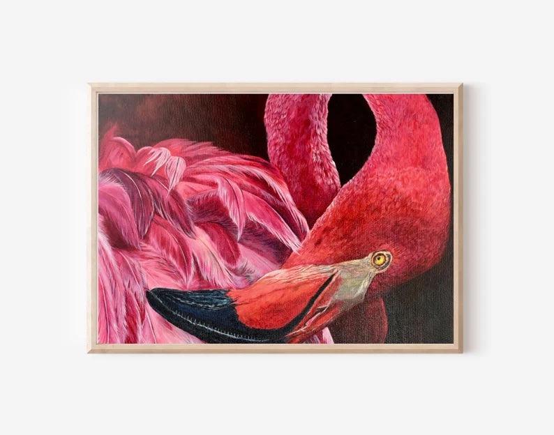 First Flamingo - Essence of the art by Yui & Bow