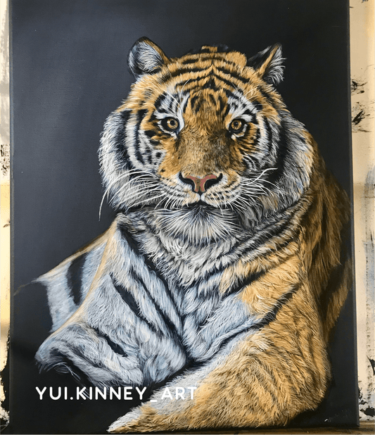 Yellow tiger - Essence of the art by Yui & Bow